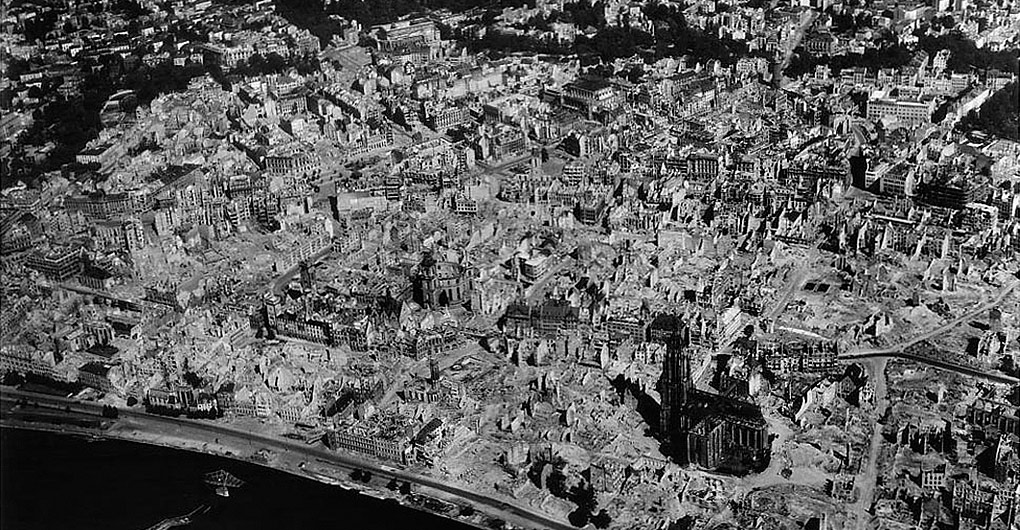 Destroyed Frankfurt